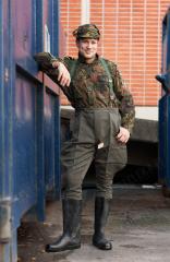 BW field shirt, Flecktarn, surplus.
