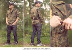 BW field shirt, Flecktarn, surplus.