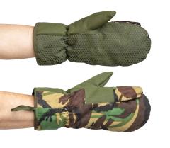 British Mk3 Arctic Mittens, DPM, surplus.