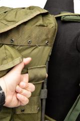 US ALICE Medium Pack with frame, olive drab, surplus.