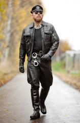 BW-type Lined Leather Gloves, Black. Lekalooks 2012, Eric