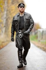 BW-type Lined Leather Gloves, Black. Lekalooks 2012, Eric