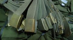 BW webbing belt, old model, canvas, surplus.