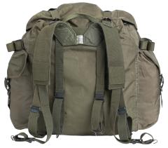 Austrian "ALICE"-Style Rucksack with Carrying Yoke and Daypack, Surplus. 