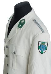 Austrian Light Dress Jacket, White, Surplus. The rank and branch insignia may vary.