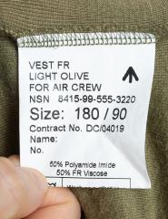 British long-sleeve T-shirt, FR, Green, Surplus.