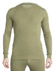 British long-sleeve T-shirt, FR, Green, Surplus