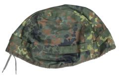BW Composite Helmet Cover, Reversible, Flecktarn/Tropentarn, Surplus