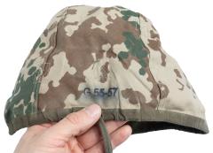 BW Composite Helmet Cover, Reversible, Flecktarn/Tropentarn, Surplus.