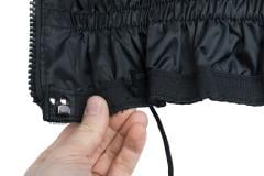 MFH BW Gaiters. Elastic lower part adjusts to shoes of different sizes.