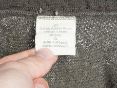 BW "Woolpower Zip Turtleneck 200" Merino Wool Shirt, Green, Surplus.