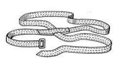 Czech Evacuation Belt, Surplus.
