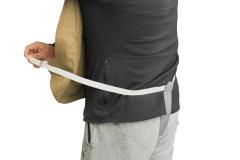 Czechoslovakian Inflatable Life Vest, Surplus. The thong can be adjusted.