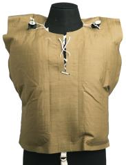 Czechoslovakian Inflatable Life Vest, Surplus. Two air compartments that need to be filled separately. If you only fill one, you will get one of those abhorrent quasimodo drowning experience.