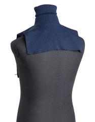 Dutch Neck Roll, Dark Blue, Surplus.