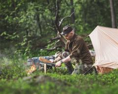 French F1 / F2 2-Person Tent, Surplus.