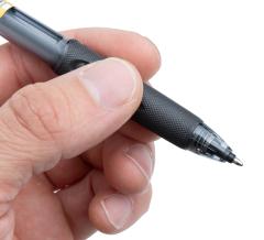 Uni-Ball PowerTank RT SN-220 Ballpoint Pen, Black. 