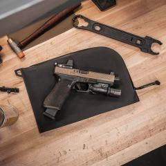 Magpul DAKA Single Pistol Case. Glock adjustment tools on display.