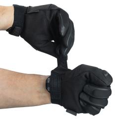 Mechanix  Element Gloves. Hook and loop tab on the cuff.