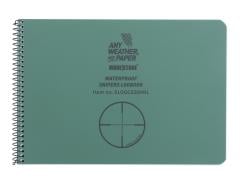 Waterproof Sniper's Logbook. 