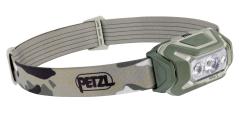 Petzl Aria 2 RGB headlamp. Camo