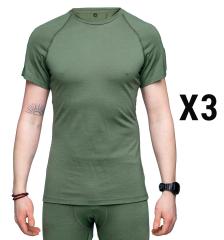 Särmä TST L1 T-shirt, Merino Wool, 3-Pack. 