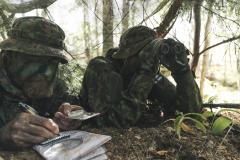 Särmä TST L7 Camouflage cloak.