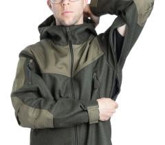 Särmä TST Woolshell Jacket. Armpit ventilation zippers.