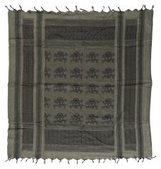 Shemagh Scarf. With skulls.
