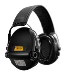 Sordin Supreme Pro-X LED Gel Hearing Protectors.