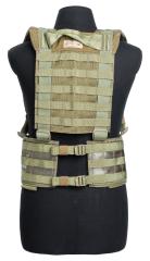 US MOLLE H Harness, Coyote Brown, Surplus, Unissued.