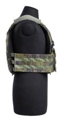 Velocity Systems SCARAB LT Plate Carrier. Medium-sized PC has 7 columns of PALS webbing on the cummerbund, Large has 8 columns.