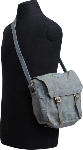 Belgian Pattern 37 Small Pack, Gray-Blue, Surplus.