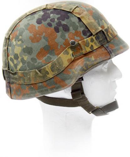 BW composite helmet cover, reversible, Flecktarn/White, surplus BW composite helmet cover, reversible, Flecktarn/White, surplus
