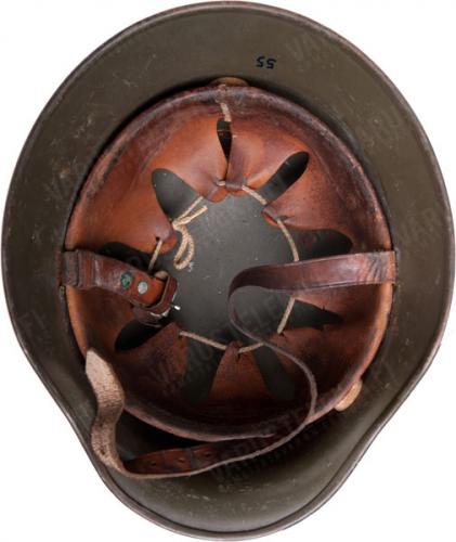 Finnish M40/55 steel helmet, surplus.