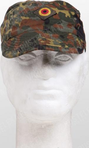 BW air force field cap, Flecktarn, surplus.