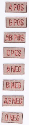 Särmä TST blood type patch.