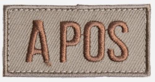 Särmä TST blood type patch Särmä TST blood type patch