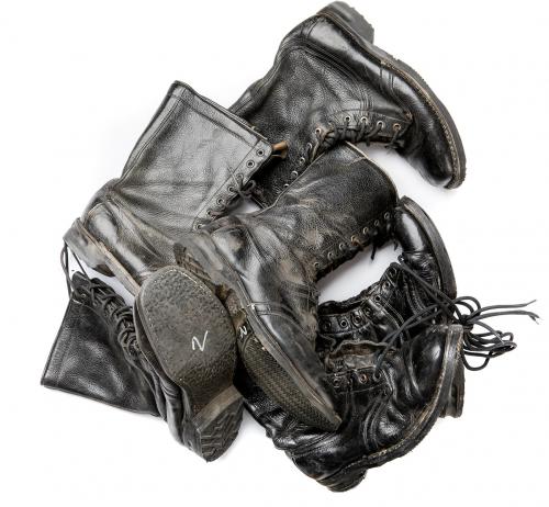 Finnish M75 Combat Boots, Surplus.