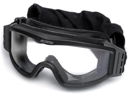 ESS Profile NVG ballistic goggles, black, with spare lens