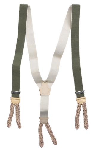 Czechoslovakian suspenders, Wehrmacht model, surplus Czechoslovakian suspenders, Wehrmacht model, surplus