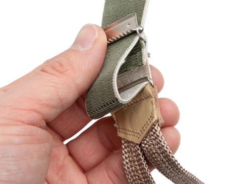 Czechoslovakian suspenders, Wehrmacht model, surplus.