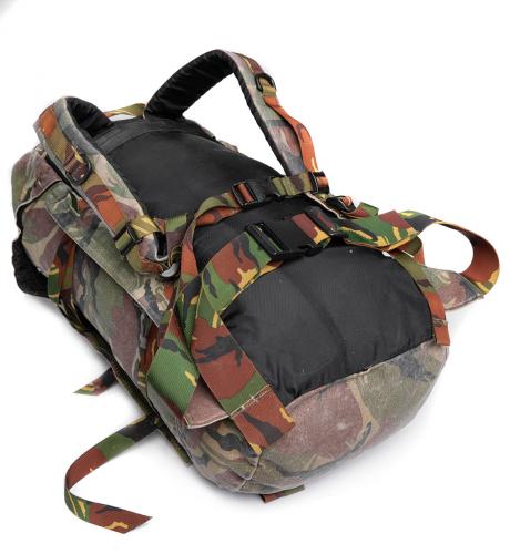Dutch "Lowe Alpine Strike 40" Backpack, w/o Side Pouches, DPM, Surplus.