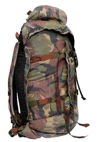 Dutch "Lowe Alpine Strike 40" Backpack, w/o Side Pouches, DPM, Surplus.
