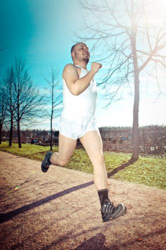 French Sports Shorts, Indecent, White, Surplus.