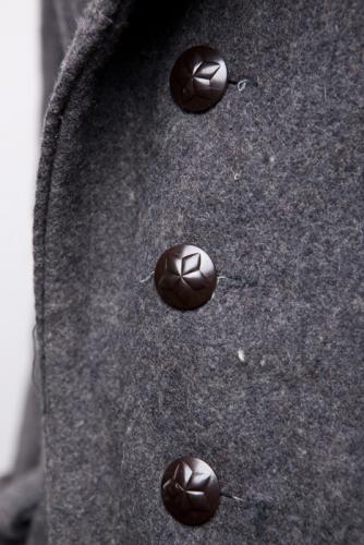 Bulgarian greatcoat, surplus. Stylish buttons and all.