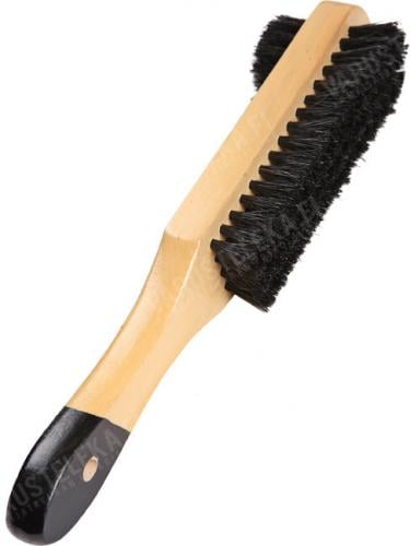 Shoe brush, dual action Shoe brush, dual action