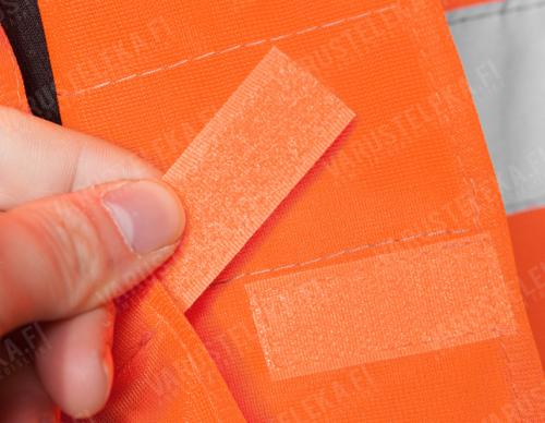 Estecs high-visibility vest, orange.