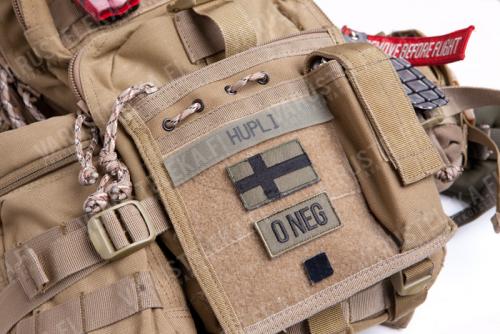 Särmä TST blood type patch.