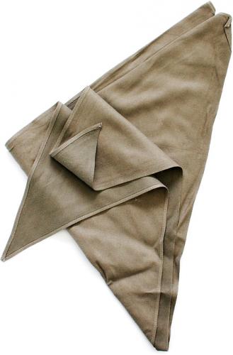 BW triangular scarf, olive drab, surplus.